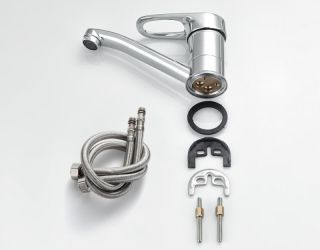 Смеситель для кухни Frap F4504 хром